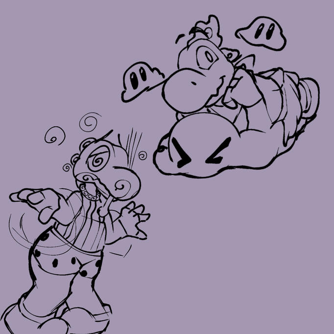 Knobby's Power up's but ZoryX drawn em - Drawn by ZoryX of course