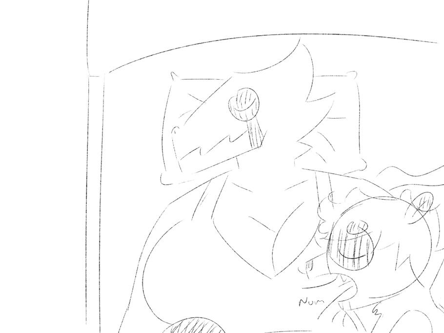 He does this every night but it doesn't hurt em.