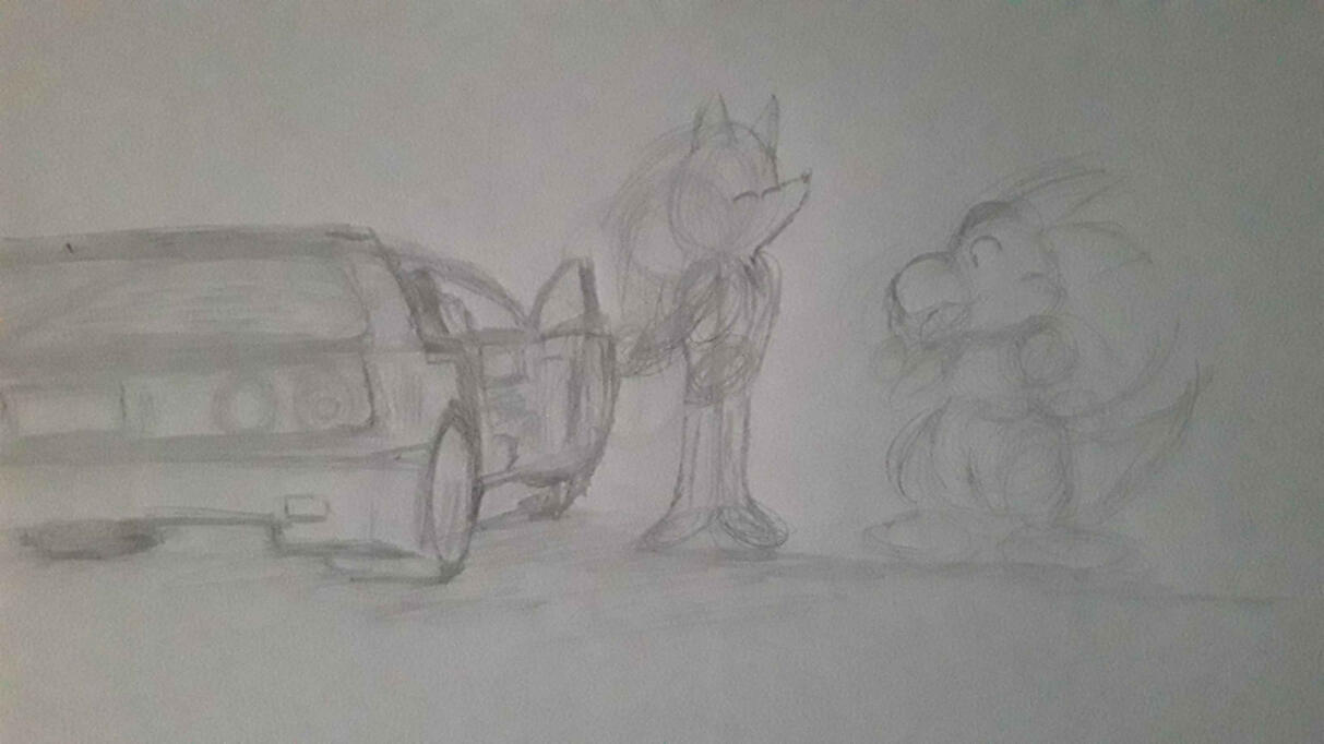 Holy... I love car's and hes gonna take me on a ride in one!! - By Davi