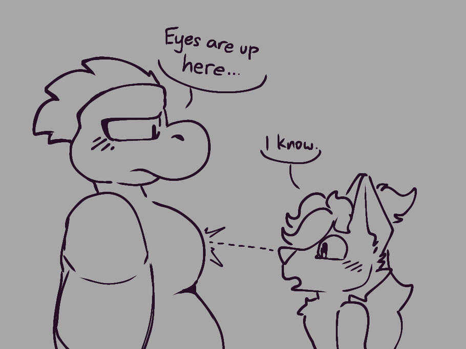 Something else he enjoys there... - ZoryX