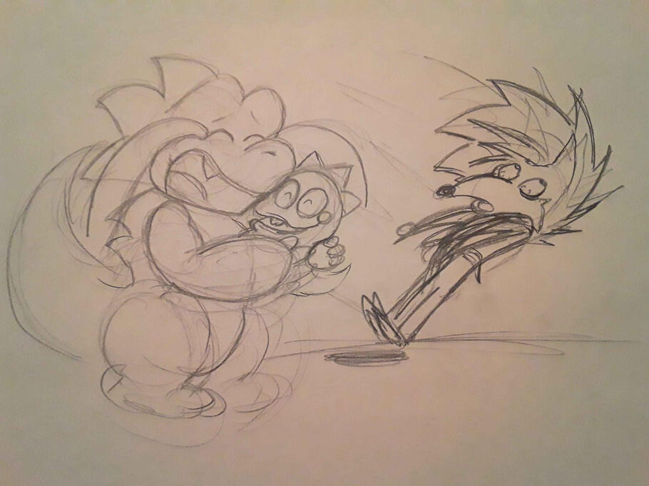 "You had a baby?!" Nuh its bobble babby - Davi