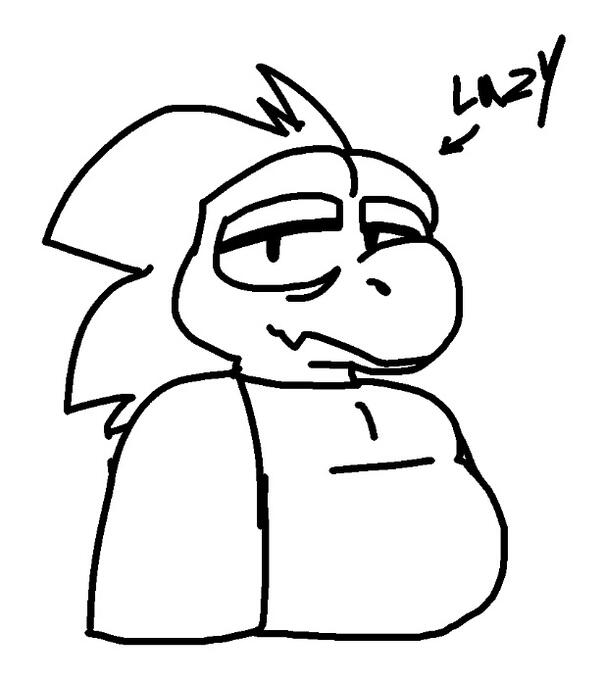 Yes this form is indeed lazy sometimes like me irl !smiles! - Caterfriendly